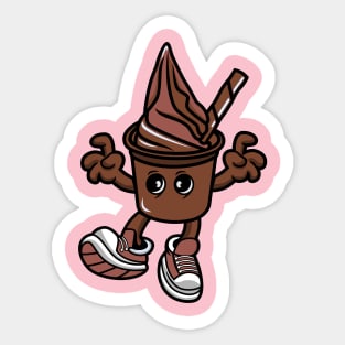 I LOVE ICE CREAM Sticker